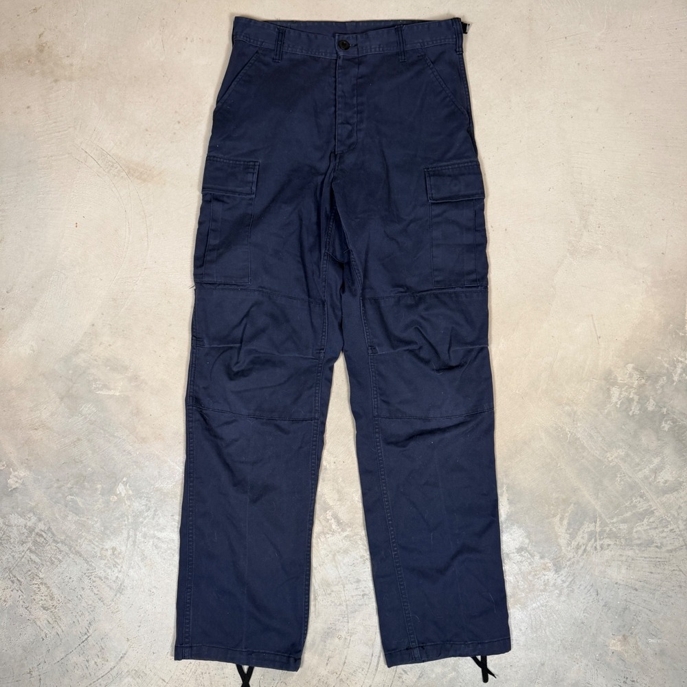 Rothco BDU Mens Navy Blue Cargo Pants Tactical Military Workwear 30x31